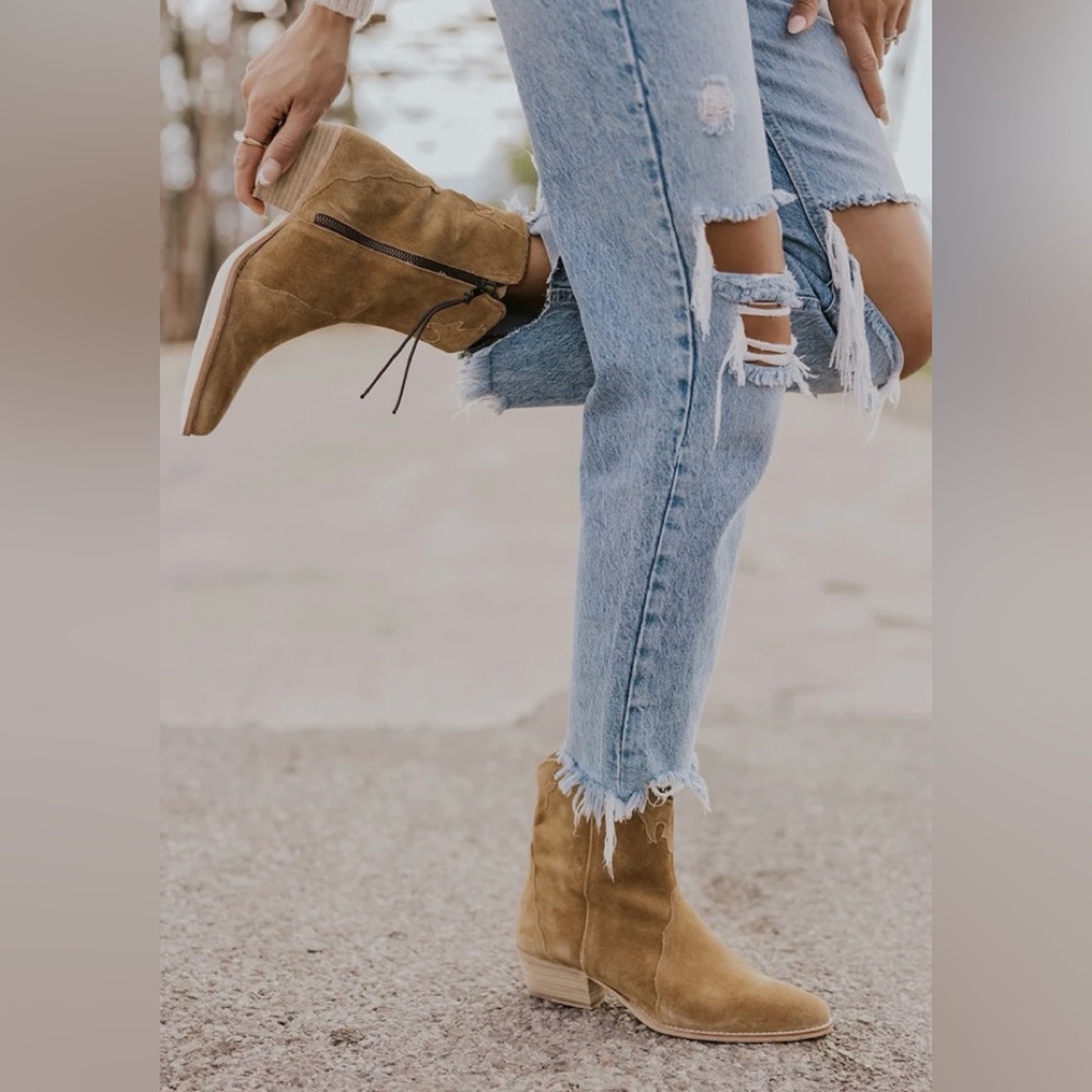 Free People New Frontier Western Bootie
